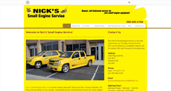 Desktop Screenshot of nickssmallengineservice.com